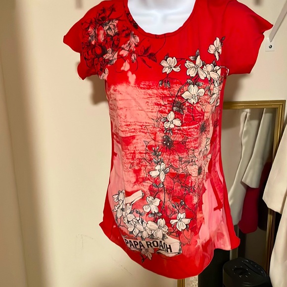 Chaser Tops - Red Paparoach shirt